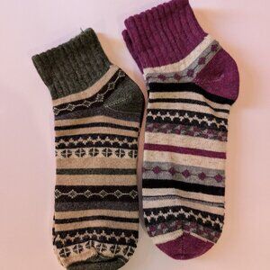 Performance Merino Wool Crew Socks - 2 Pairs